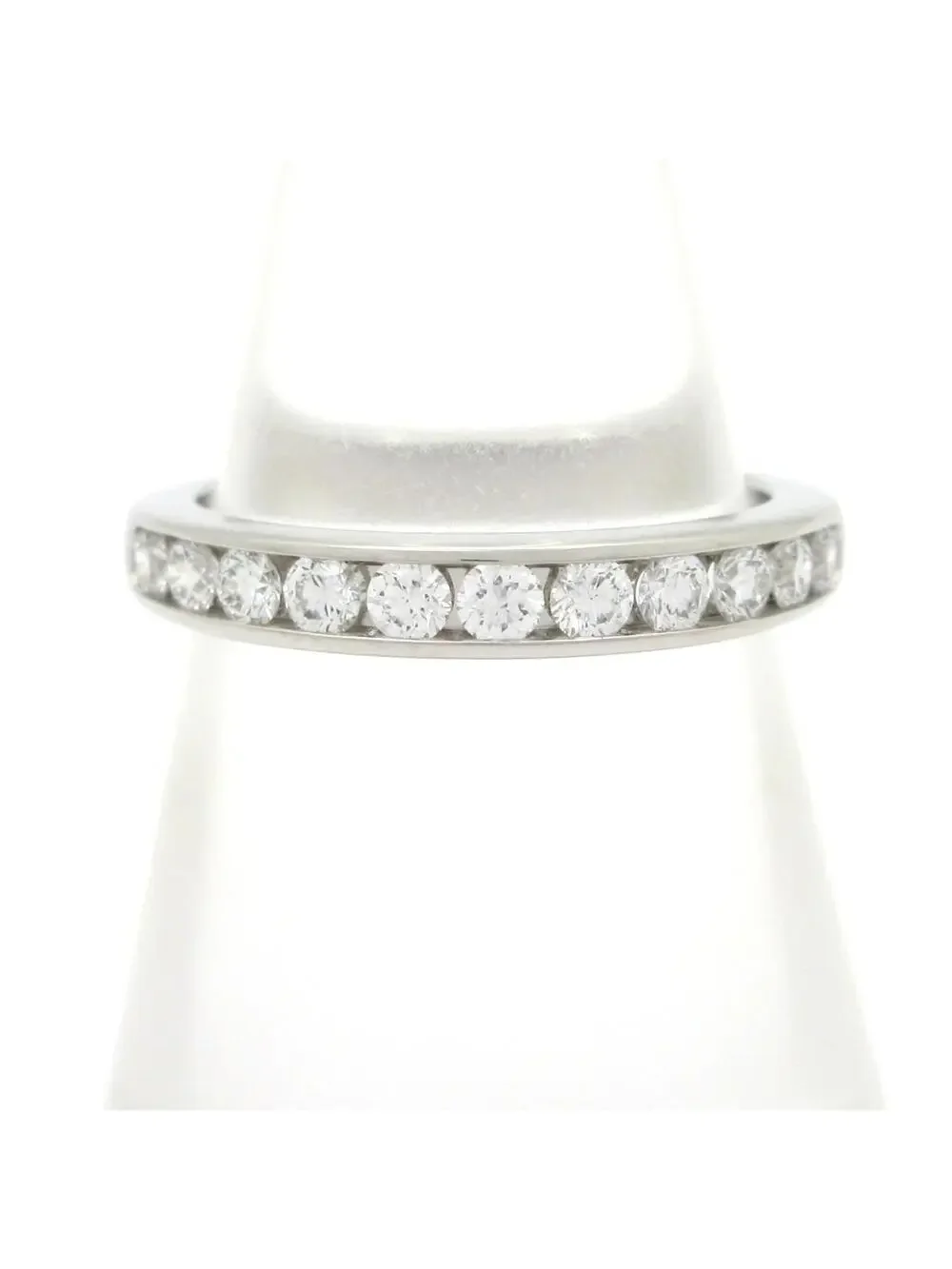 Tiffany&Co. Half Circle Diamond Ring #5 #299984T15B